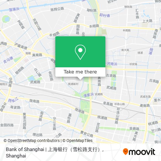 Bank of Shanghai | 上海银行（雪松路支行） map