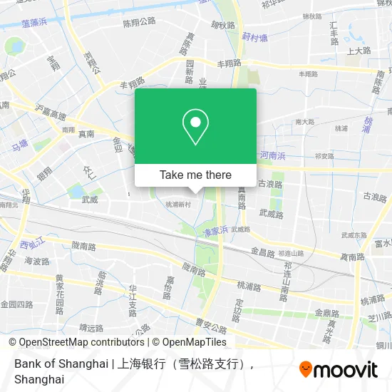 Bank of Shanghai | 上海银行（雪松路支行） map
