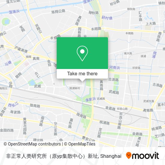 非正常人类研究所（原yp集散中心）新址 map