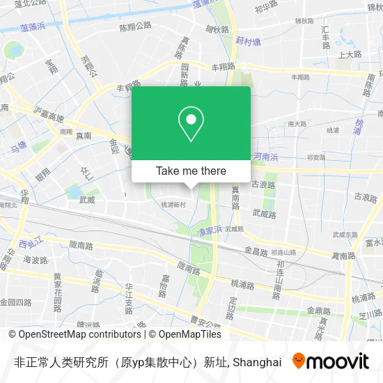 非正常人类研究所（原yp集散中心）新址 map