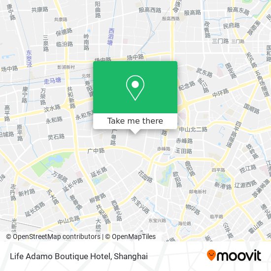 Life Adamo Boutique Hotel map