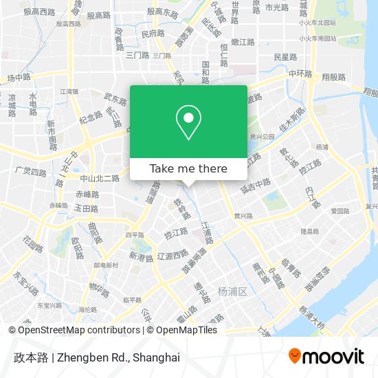 政本路 | Zhengben Rd. map