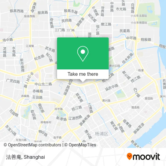 法善庵 map