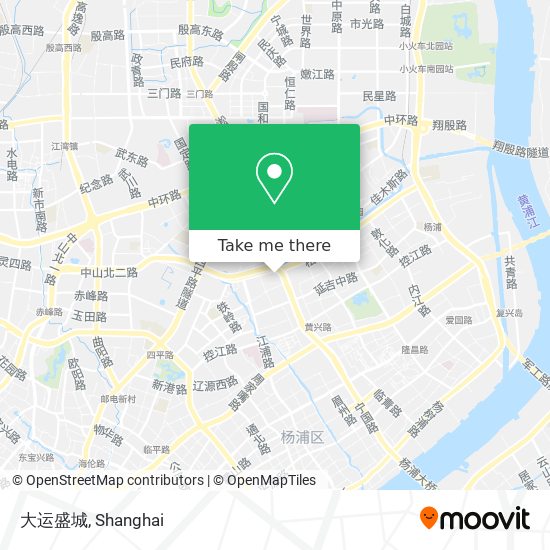 大运盛城 map