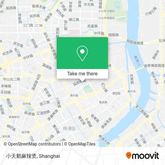 小天鹅麻辣烫 map