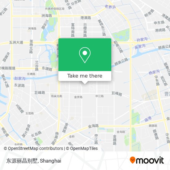 东源丽晶别墅 map