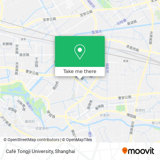 Café Tongji University map