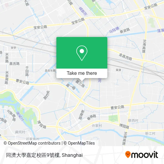 同濟大學嘉定校區9號樓 map