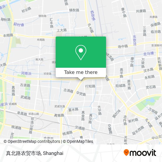 真北路农贸市场 map