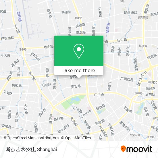 断点艺术公社 map