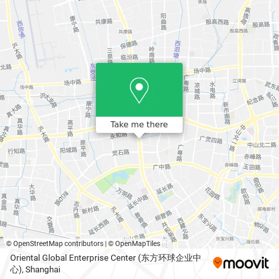 Oriental Global Enterprise Center (东方环球企业中心) map