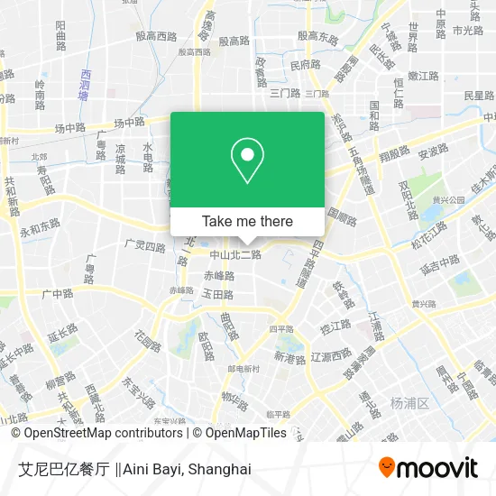艾尼巴亿餐厅 ‖Aini Bayi map