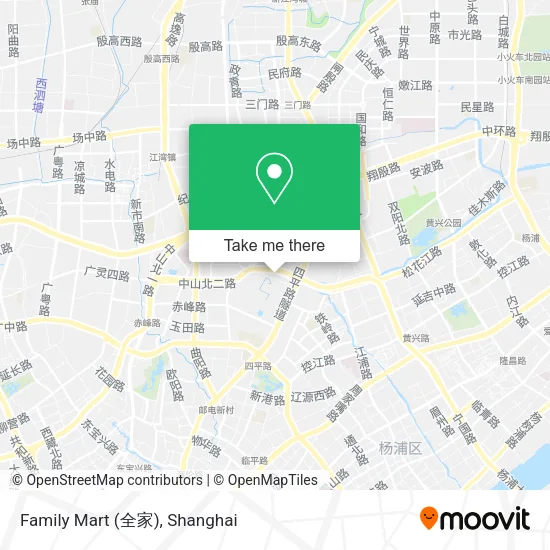 Family Mart (全家) map