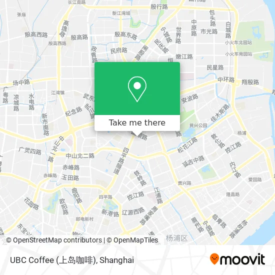 UBC Coffee (上岛咖啡) map