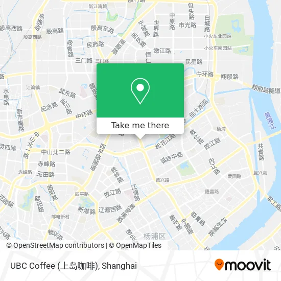 UBC Coffee (上岛咖啡) map