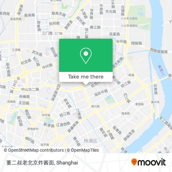 董二叔老北京炸酱面 map