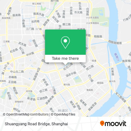 Shuangyang Road Bridge map