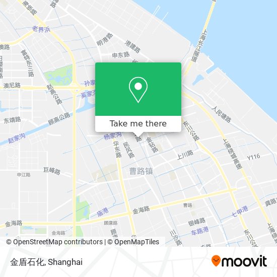 金盾石化 map