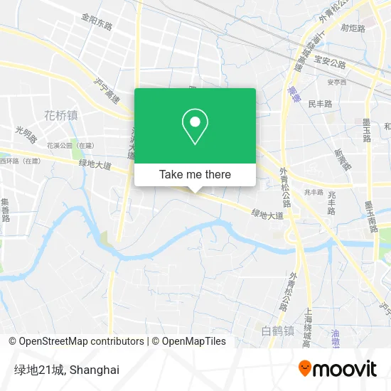 绿地21城 map