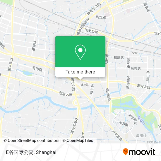 E谷国际公寓 map