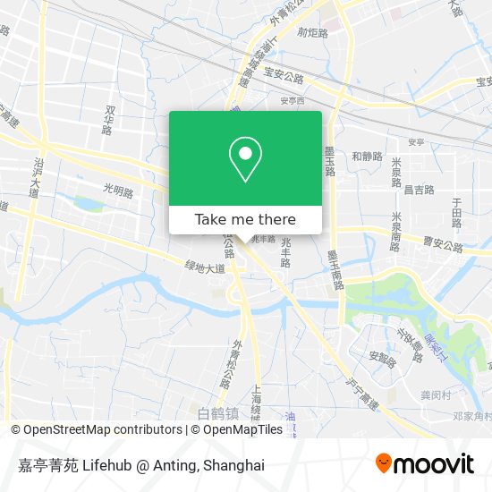 嘉亭菁苑 Lifehub @ Anting map