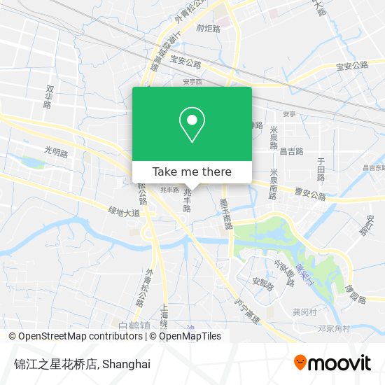 锦江之星花桥店 map