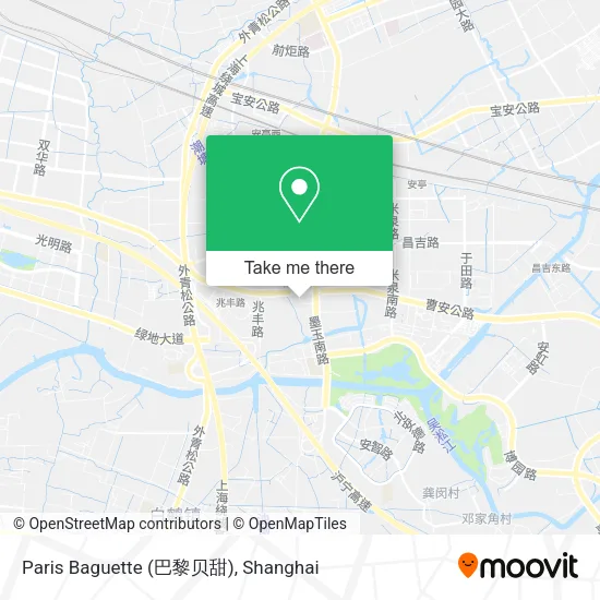 Paris Baguette (巴黎贝甜) map