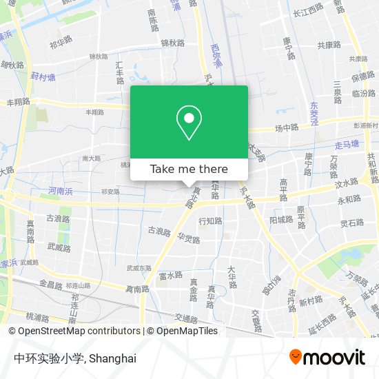 中环实验小学 map