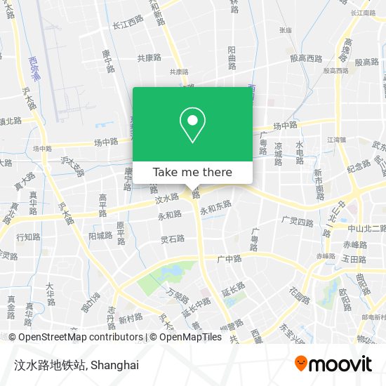 汶水路地铁站 map