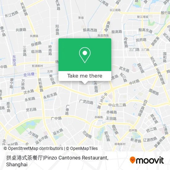 拼桌港式茶餐厅|Pinzo Cantones Restaurant map