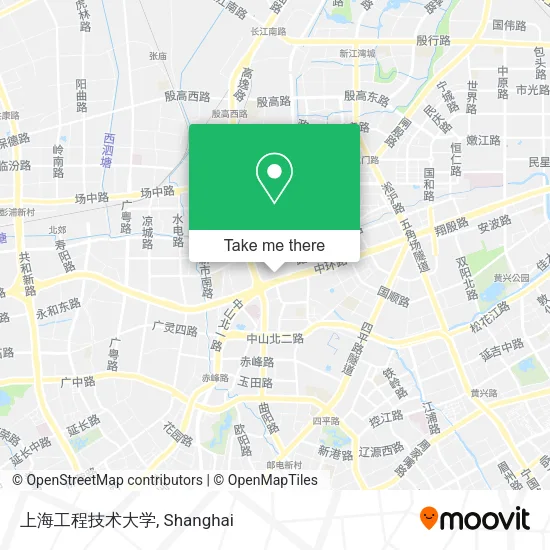 上海工程技术大学 map