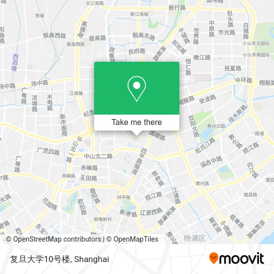 复旦大学10号楼 map