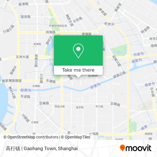 高行镇 | Gaohang Town map