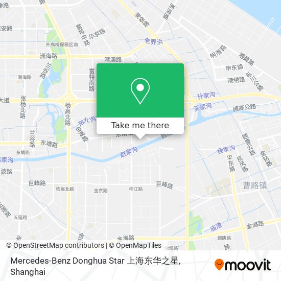 Mercedes-Benz Donghua Star 上海东华之星 map