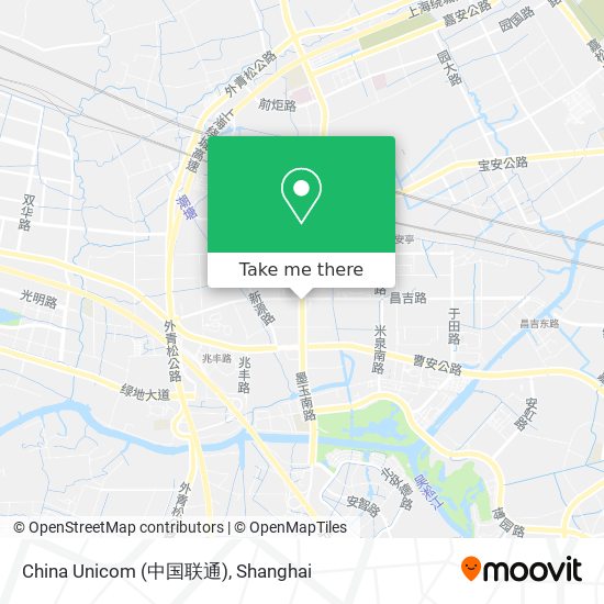 China Unicom (中国联通) map