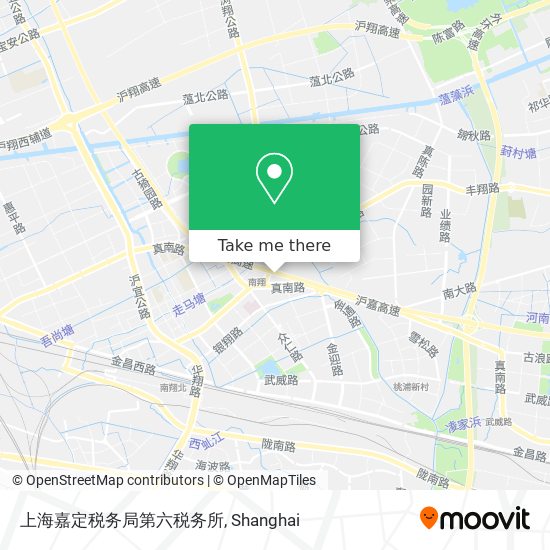 上海嘉定税务局第六税务所 map