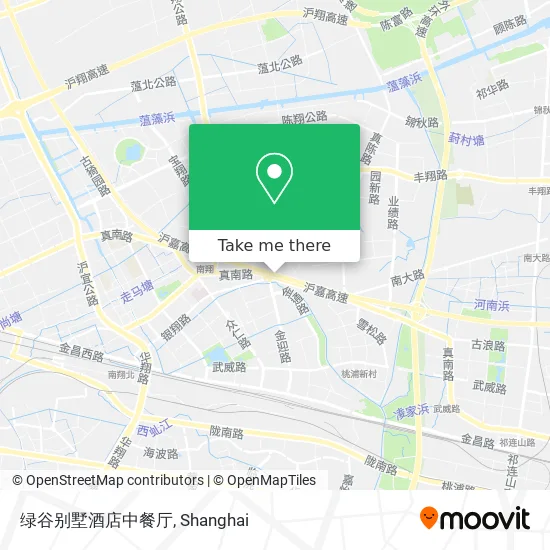 绿谷别墅酒店中餐厅 map