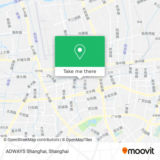 ADWAYS Shanghai map