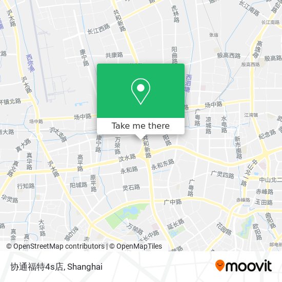 协通福特4s店 map