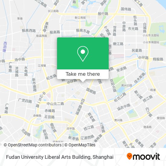Fudan University Liberal Arts Building map