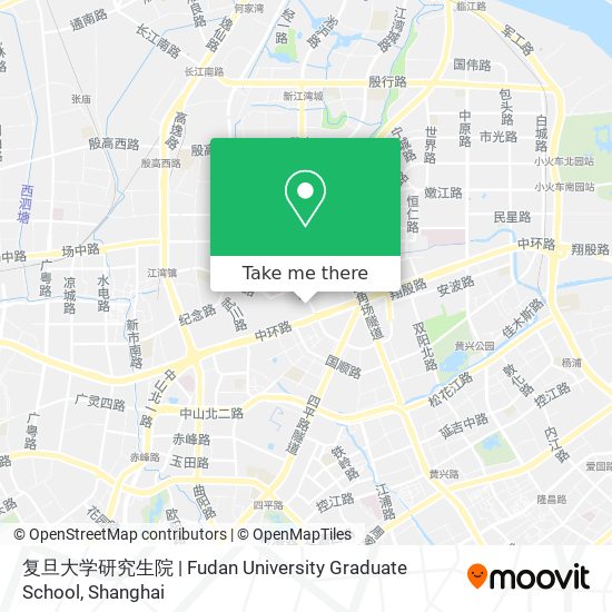 复旦大学研究生院 | Fudan University Graduate School map