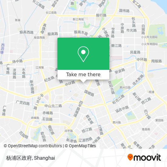 杨浦区政府 map