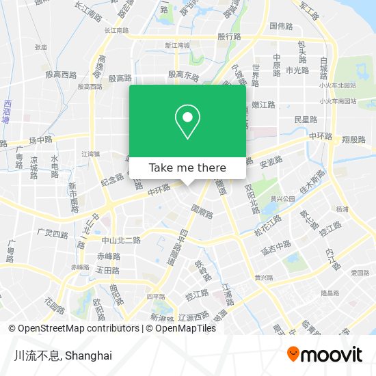 川流不息 map