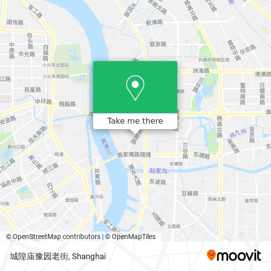 城隍庙豫园老街 map