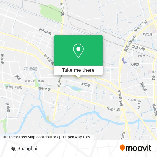 上海 map