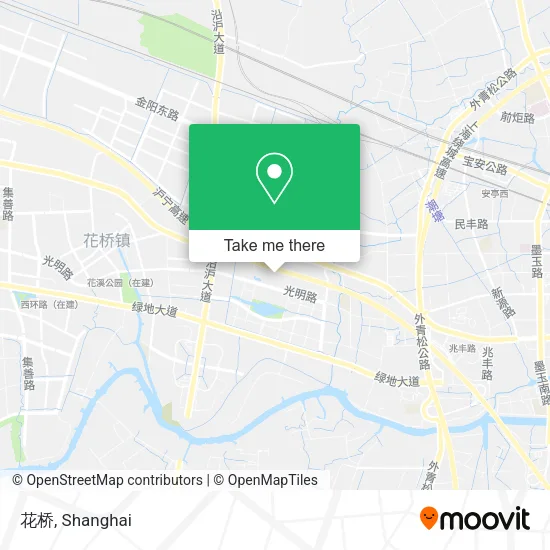 花桥 map