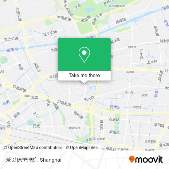 爱以德护理院 map