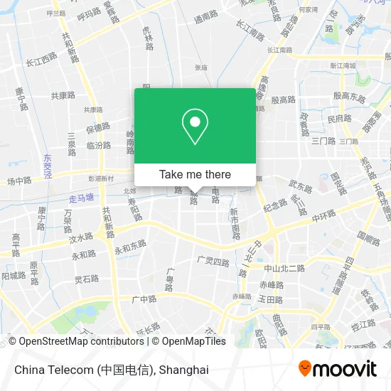 China Telecom (中国电信) map
