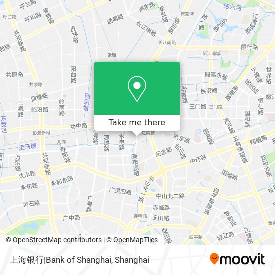 上海银行|Bank of Shanghai map