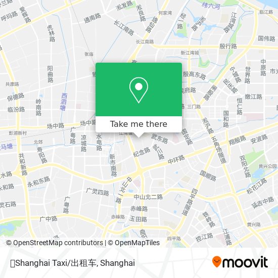 Shanghai Taxi/出租车 map